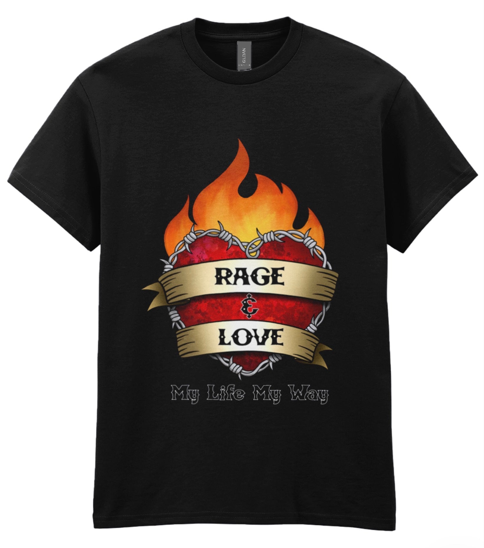 Burning Heart Logo T-shirt